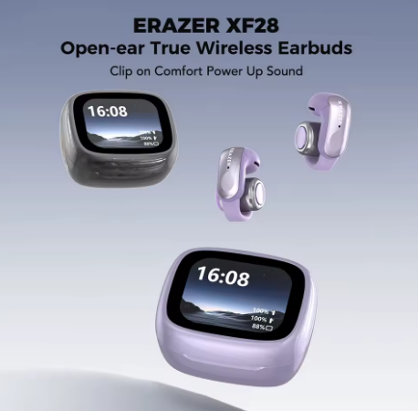 🌍 ERAZER – Traduttore Istantaneo con Auricolari Bluetooth 🎧💬