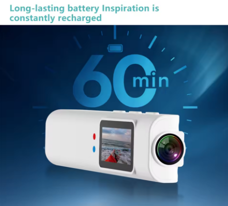Occhiali Smart con Fotocamera Integrata e Display Laterale
