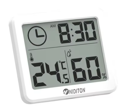 ⏰ Niditon - Orologio Digitale da Interno con Termometro e Igrometro 🌡️💧