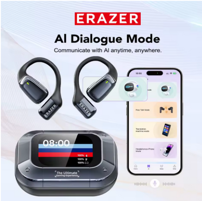 🎧 Erazer XT82PRO – Auricolari TWS Bluetooth 5.3 con Traduttore Integrato 🌍💬