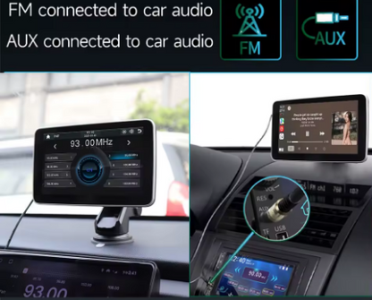 🚗 Schermo Touch 7" per Auto – CarPlay / Android Auto / Mirror Link 🚗