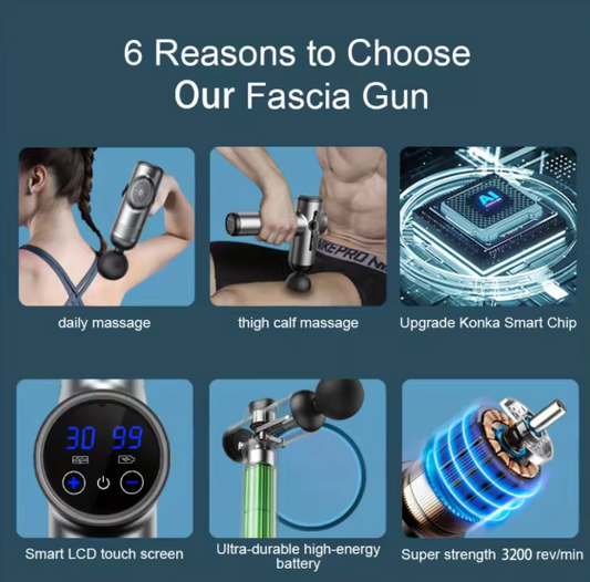 Pistola massaggiante professionale