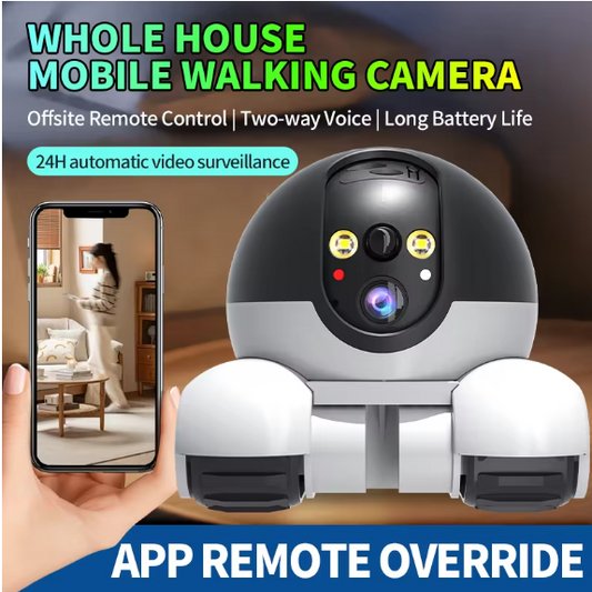 Telecamera Smart Robot 4MP V360Pro – IP Camera con Movimento, Rilevamento AI e Visione Notturna